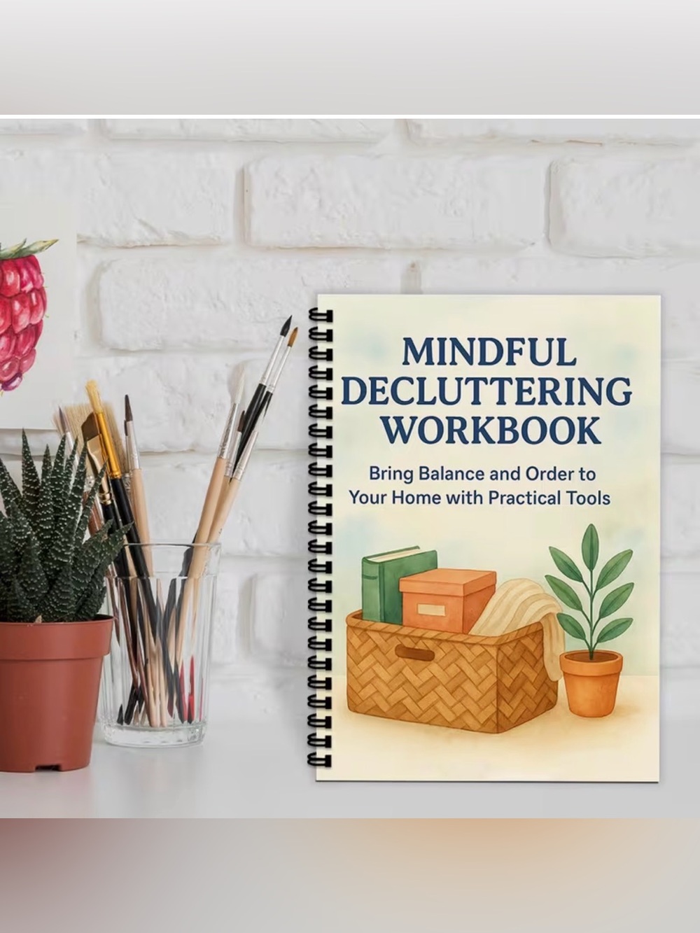 Mindful Decluttering Workbook - ‼️Free with 2 or More Item Bundle‼️